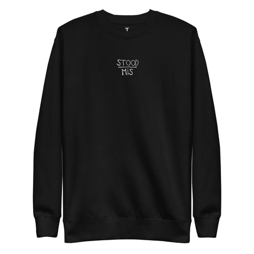 Embroidered Misunderstood Unisex Fleece Pullover